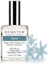 Demeter Fragrance The Library of Fragrance Snow - Одеколон — фото N1