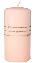 Парфумерія, косметика Декоративна свічка, 7х14 см, рожеве золото - Artman Kolia Mat