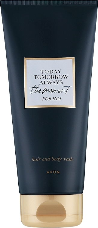 Avon Today Tomorrow Always The Moment For Him - Гель-шампунь для душу — фото N1