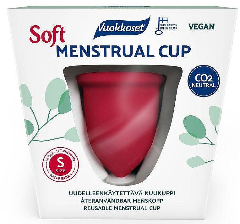 Менструальная чаша, размер S - Vuokkoset Soft Reusable Menstrual Cup — фото N1