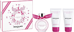 Парфумерія, косметика Rochas Mademoiselle Rochas Eau de Toilette - Набір (edt/50 ml + b/lot/50 ml + sh/gel/50 ml)