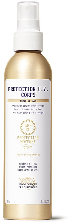 Засіб для догляду за шкірою під час засмаги - Biologique Recherche Protection U.V. SPF 25 — фото N2