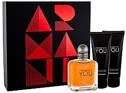 Парфумерія, косметика Giorgio Armani Emporio Armani Stronger With You - Набір (edt/100ml + sh/gel/2x75ml)