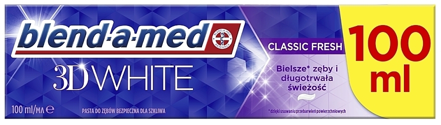 Зубная паста "Трехмерное отбеливание" - Blend-A-Med 3D White Toothpaste — фото N5