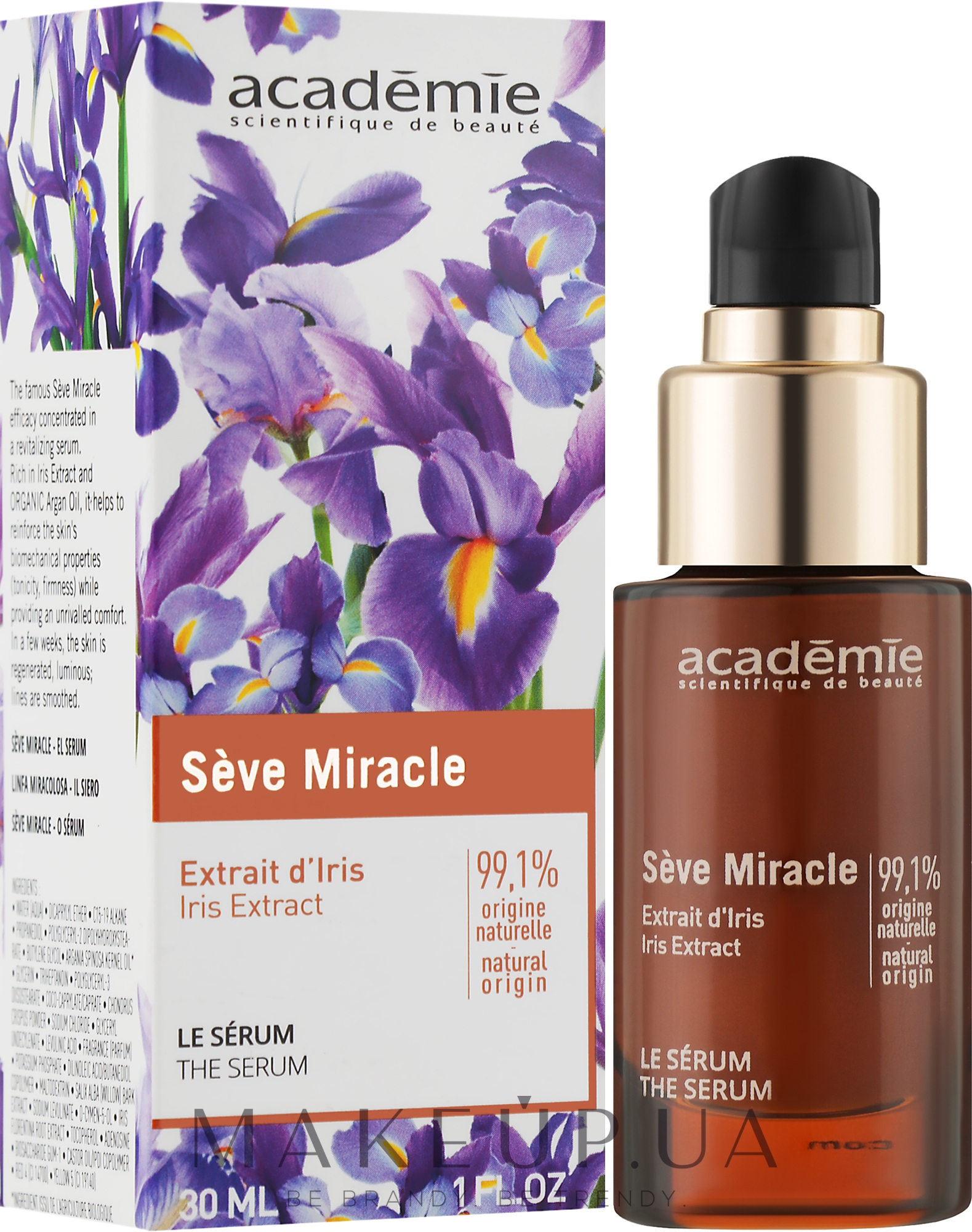 Сыворотка "Седьмое чудо" - Academie Seve Miracle Iris Extract The Serum — фото 30ml