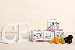 Крем для лица - Alimenta Spa Mediterraneo Moisturising Cream C + E Mandarine & Grape — фото N2