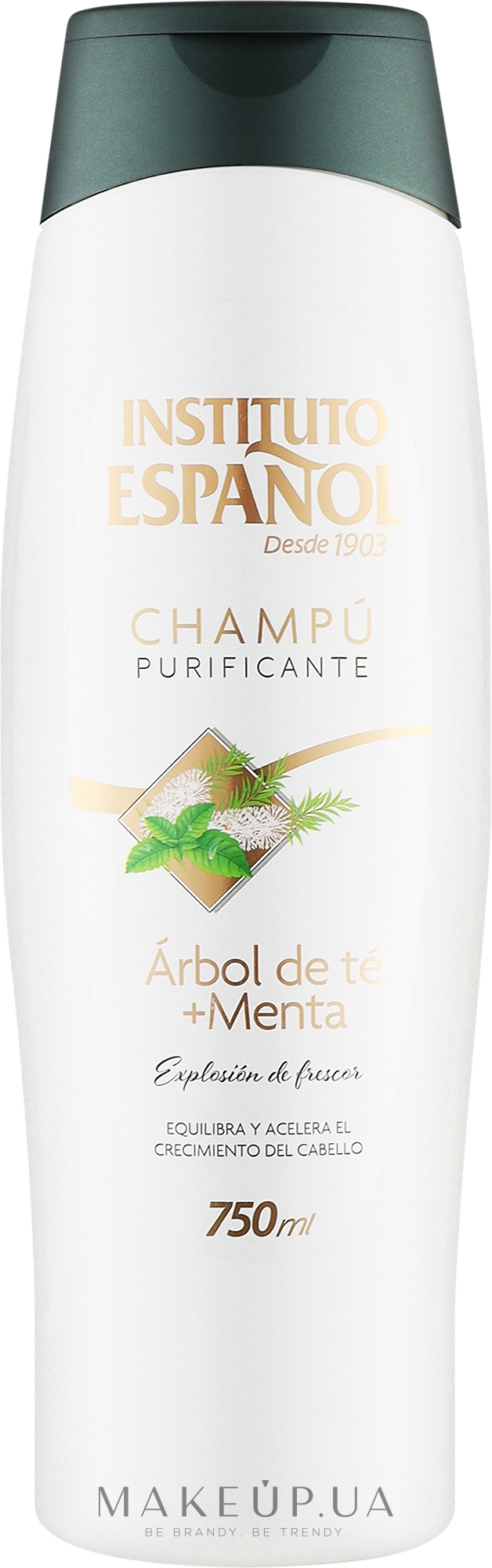 Очищающий шампунь "Чайное дерево и мята" - Instituto Espanol Purifying Shampoo Tea Tree Mint — фото 750ml