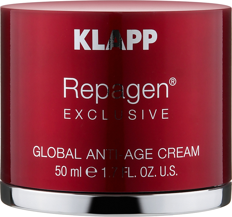 Комплексный анти-эйдж крем - Klapp Repagen Exclusive Global Anti-Age Cream — фото N1