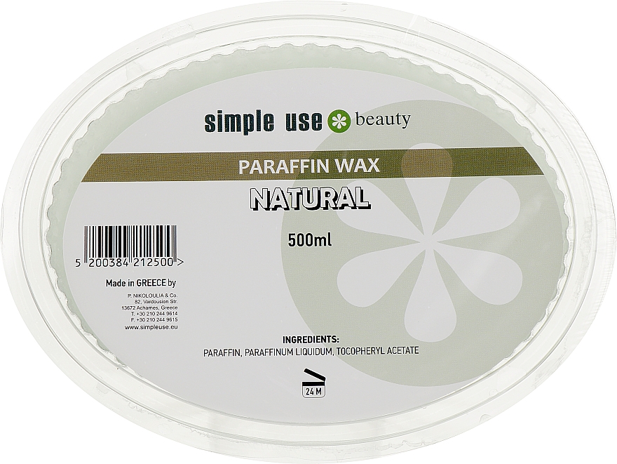 Парафиновый воск "Природный" - Simple Use Beauty Paraffin Wax — фото N1