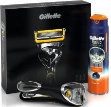 Духи, Парфюмерия, косметика Набор подарочный - Gillette Fusion Proshield (бритва/1psd + сменная кассета/1psd + gel/170ml + чехол)