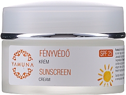 Парфумерія, косметика Крем денний сонцезахисний - Yamuna Sunscreen Cream SPF 25