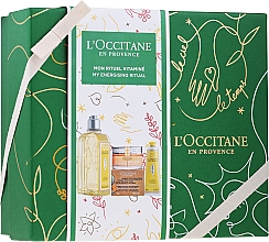 Духи, Парфюмерия, косметика Набор - L'Occitane Cofanetto Detox (f/mask75ml + sh/gel/250ml + h/cr/30ml)