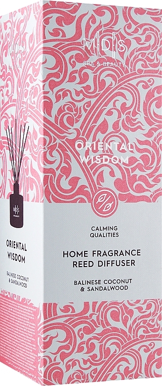 УЦЕНКА Аромадиффузор "Восточная мудрость" - Mades Cosmetics Oriental Wisdom Home Fragrance Reed Diffuser * — фото N1