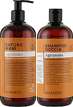 Духи, Парфюмерия, косметика Подарочный набор - Bioearth Agrumato (soap/500ml + sh/500ml)