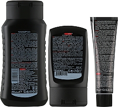 Набор мужской "Wild power" - Compass (sh/250ml + sh/gel/65ml + af/balm/100ml + bag) — фото N3