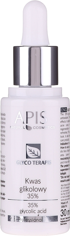 Гліколева кислота 35% - APIS Professional Glyco TerApis Glycolic Acid 35% — фото N5