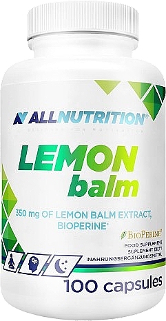 Харчова добавка з екстрактом меліси - Allnutrition Lemon Balm — фото N1
