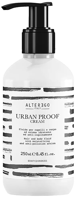 Крем-флюид с углем для всех типов волос - Alter Ego Urban Proof Cream — фото N3