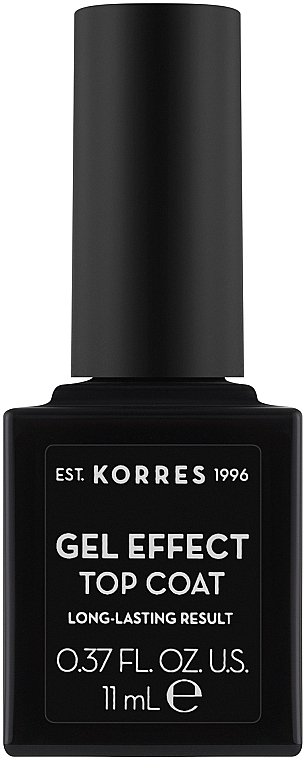 Закріплювач лаку для нігтів - Korres Sweet Almond Nail Colour Top Coat