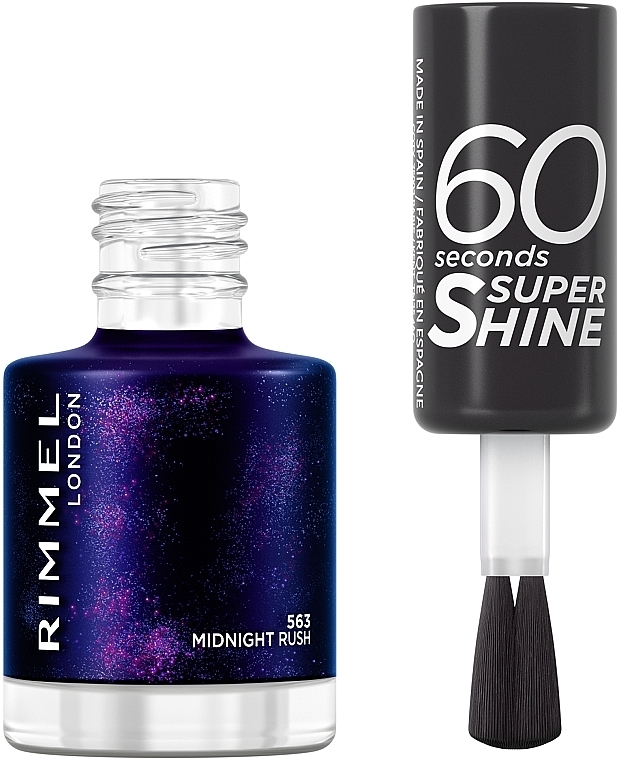 Лак для нігтів - Rimmel 60 Seconds Super Shine — фото N2