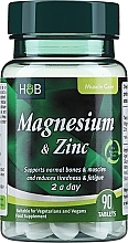 Парфумерія, косметика Харчова добавка "Магній з цинком" - Holland & Barrett Magnesium With Zinc