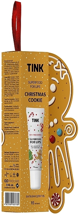 Бальзам для губ - Tink Christmas Cookie Lip Balm — фото N2