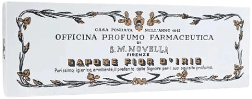 Набор - Santa Maria Novella Iris Rhizome Soap Box (soap/3x100g) — фото N1