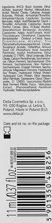 Відновлювальний кондиціонер для нігтів - Delia Cosmetics Regeneration Nail Conditioner — фото N3