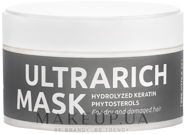 Відновлювальна маска для сухого й пошкодженого волосся - Marie Fresh Cosmetics Professional Hair Series Ultra Rich Mask — фото 200ml