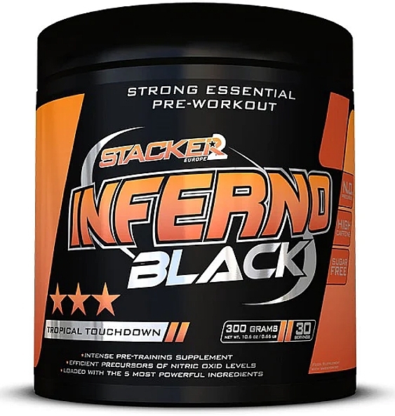 Предтренировочный комплекс - Stacker2 Inferno Black Tropical Touchdown — фото N1
