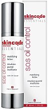 Матирующий лосьон для лица - Skincode Essentials S.O.S Oil Control Mattifying Lotion — фото N1