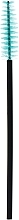 Набор щеточек для бровей и ресниц CS25T, черная ручка, бирюзовый, 10 шт. - Cosmo Shop — фото N2