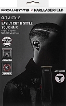 Машинка для підстригання волосся - Rowenta Cut & Style Stylization X K.Lagerfeld TN182LF0 — фото N2