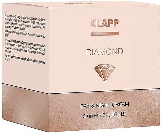 Крем для лица "Диамант" - Klapp Diamond Day & Night Cream — фото N1