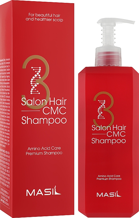 Шампунь з амінокислотами - Masil 3 Salon Hair CMC Shampoo — фото N6