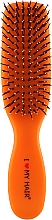 Щетка для волос "Spider", 8 рядов, матовая, оранжевая - I Love My Hair  — фото N1