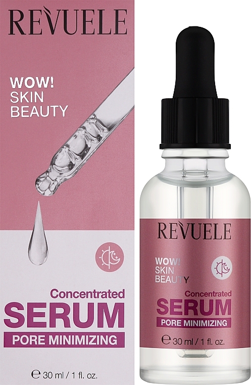 Сироватка для обличчя для мінімізації пор - Revuele Wow! Skin Beauty Concentrated Serum — фото N2