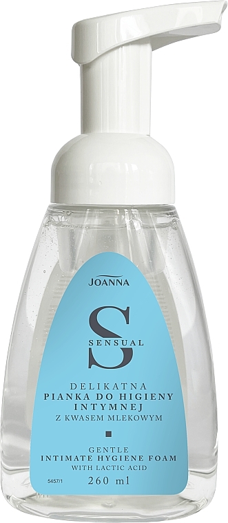 Ніжна пінка для інтимної гігієни - Joanna Sensual Gentle Intimate Hygiene Foam — фото N1