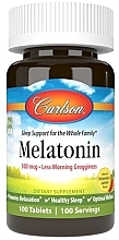 Пищевая добавка "Мелатонин со вкусом клубники и лимона" - Carlson Melatonin  — фото N1