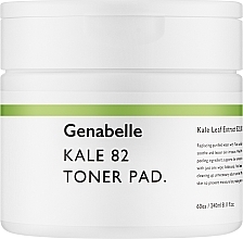 Пады насыщены тонером для лица - Genabelle Toner Pad Kale 86 — фото N1