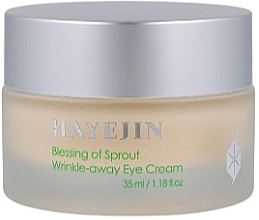Крем для ухода за кожей вокруг глаз - Hayejin Blessing of Sprout Wrinkle-Away Eye Cream — фото N1
