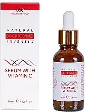 Духи, Парфюмерия, косметика Сыворотка для лица с витамином С - Natural Collagen Inventia Serum With Vitamin C
