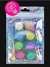 Набор графических лайнеров для макияжа, 8 шт - 7 Days Extremely Chick UVglow Neon Pastel — фото N2