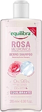 Шампунь з трояндою та гіалуроновою кислотою - Equilibra Rosa Balansing Dermo Shampoo — фото N1