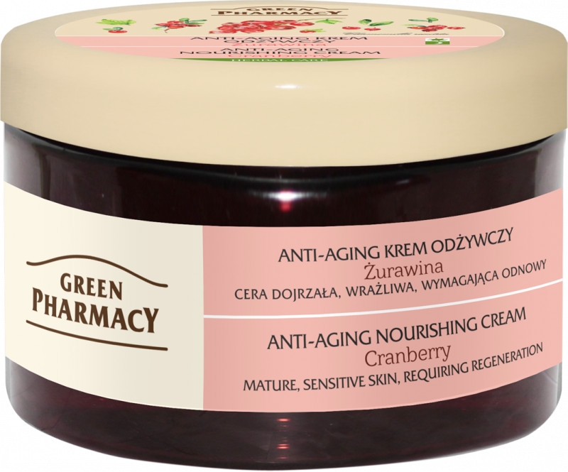 Крем для лица "Клюква" - Green Pharmacy Anti-Aging Cranberry Nourishing Cream — фото N3