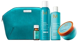 Духи, Парфюмерия, косметика Набор - Moroccanoil Magic of Repair (shmp/250ml + spray/225ml + mask/250ml + oil/10ml + bag)