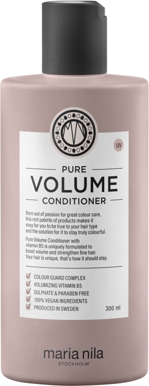 Кондиционер для придания объёма волосам - Maria Nila Pure Volume Condtioner  — фото N3