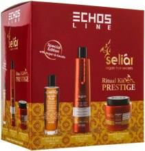 Парфумерія, косметика Набір - Echosline Seliar Ritual Prestige Kit (smp/300ml + mask/500ml + Oil/100ml)