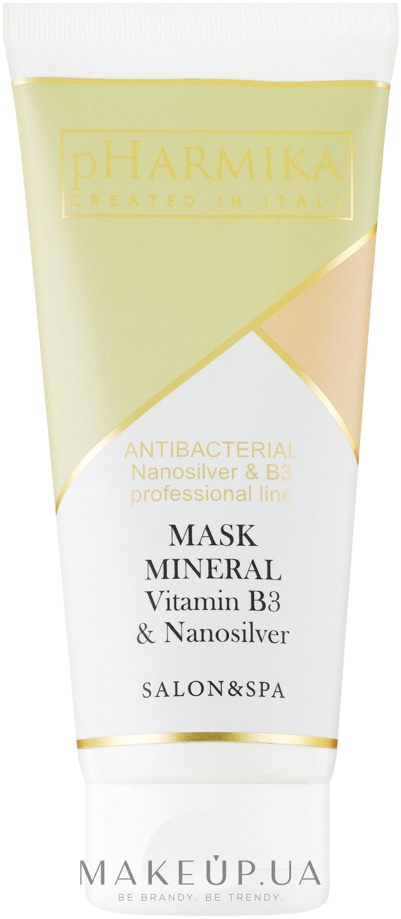 Мінеральна порозвужувальна маска з вітаміном В3 і наносріблом - pHarmika Mask Mineral Vitamin B3 & Nanosilver — фото 200ml