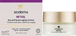 Крем для кожи вокруг глаз и губ - SesDerma Laboratories Retisil Eye And Lip Cream — фото N5